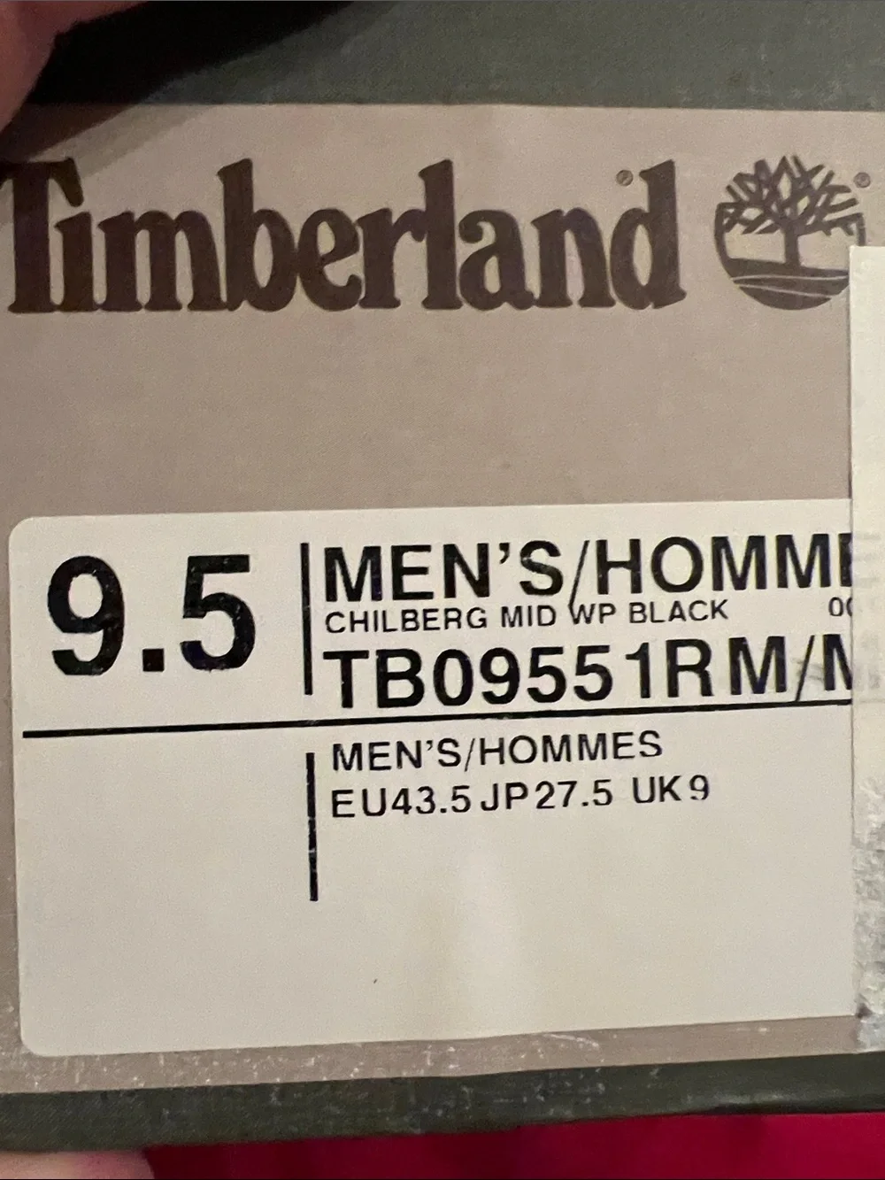 Timberland Black and Gray Lace-Up Outdoor Boots